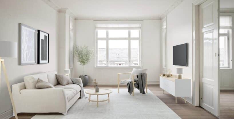 Flot lejlighed i det eftertragtede Strandborg | Hellerup | LejeMægleren