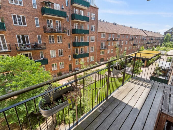 Dejlig lejlighed med stor altan | København Ø | LejeMægleren
