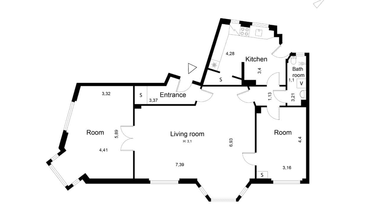 3-room apartment in København N image 6