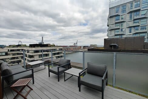 Eksklusiv penthouse med privat tagterrasse | Nordhavn | LejeMægleren