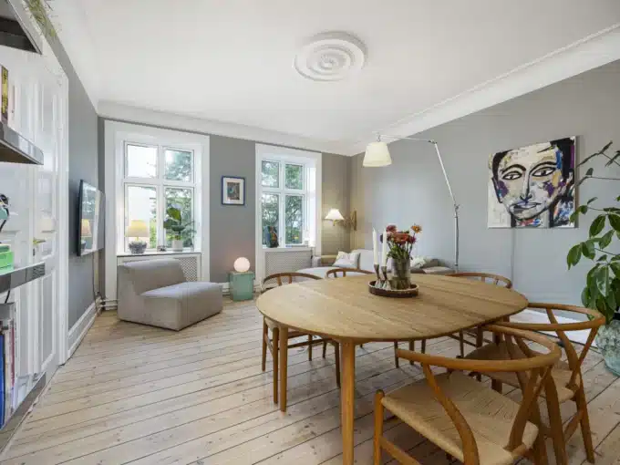 Smuk og stilfuld lejlighed med god beliggenhed | Frederiksberg | LejeMægleren