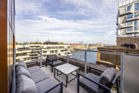 Eksklusiv penthouse med privat tagterrasse | Nordhavn | LejeMægleren